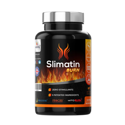 slimatin burn - revolutionary fat burner for women and men, keto friendly - 30 servings.